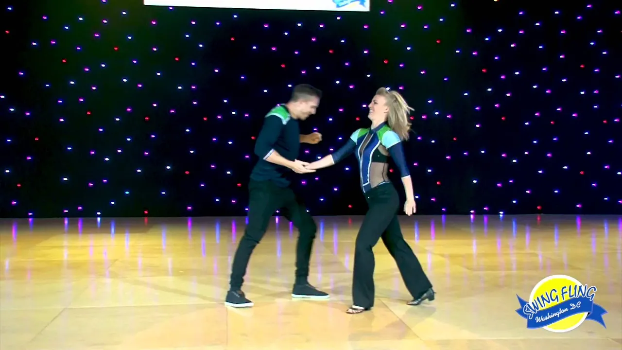 Swing Fling 2015 Superstar Show   Sean McKeever & Courtney Adair