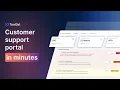 Build a Customer Support Portal with AI Full Stack Ticketing in Minutes