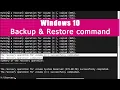 CMD Backup Restore Windows Computer using Command prompt NETVN