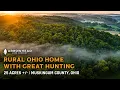 LAND FOR SALE 25 Acre Ohio Home Hunting Property