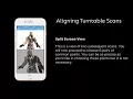 Turntable Scans Alignment in app