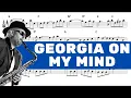 Download Lagu Georgia On My Mind - Hoagy Carmichael 1930 -Tenor Sax Sheet Music