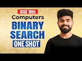 Binary Searching ICSE Class 10 Computer Applications ICSE Class 10th ICSE 2027