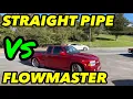 Chevy S10 Xtreme 4 3L V6 FLOWMASTER SUPER 10 Vs STRAIGHT PIPE