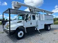 Seminary - 2011 International 4300 Dura Star Hybrid Single Axle Altec 58 Bucket Chip Body