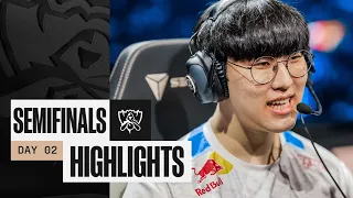 FULL DAY HIGHLIGHTS | Semifinals Day 2 | Worlds 2022