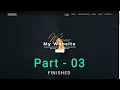 Responsive website using html css javascript - part