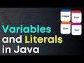 Variables and Literals in Java with Examples Integers Char Null Float Data Type KSR