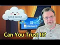 Can I Trust Cloud Backups