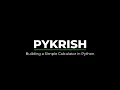 Making a Simple Calculator in Python CLI Beginner Project