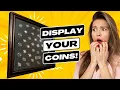 How to build an AMAZING wall mounted coin display DIY CHEAP EASY