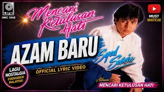 Syed Sobrie – Azam Baru | Official Lyric Video | Lagu Nostalgia Malaysia Evergreen