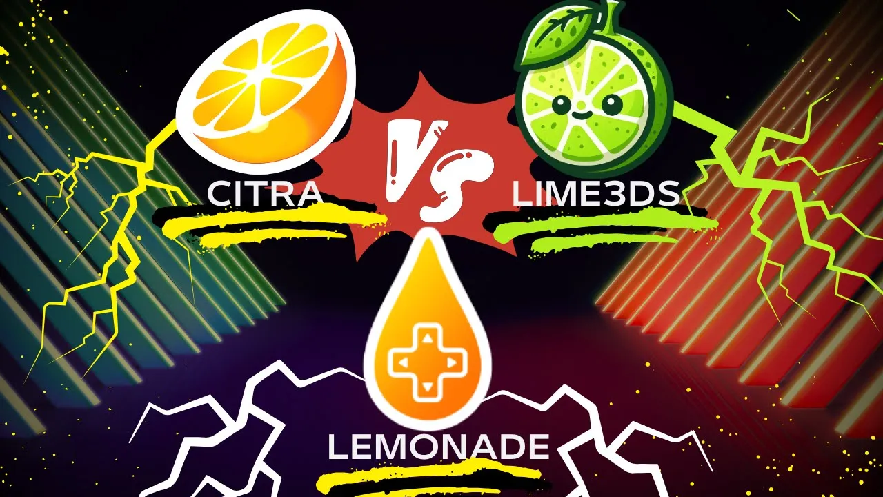 ⚔️Citra vs Lemonade vs Lime3DS: Which Nintendo 3DS Emulator is Better | 🔥🏆 Sonic Generations
