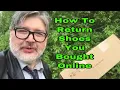 How To Return Shoes You Bought Online