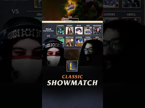 Esto fue lo que pasó en el Showmatch | League of Legends Classic