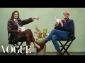 Anne Hathaway Stanley Tucci Ask Rapid-Fire Questions Off the Cuff Vogue
