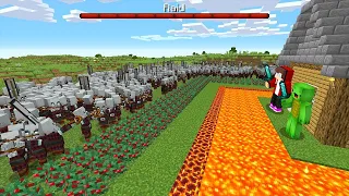 7 טריקיי הגנת בית נגד פילג רים מיינקראפט 