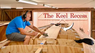 Preparing The Keel Recess – Ep. 362 RAN Sailing