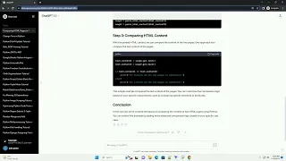 Comparing two HTML pages content in Python