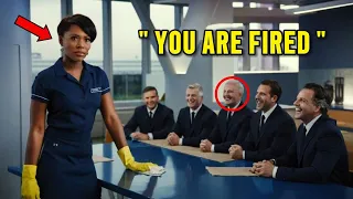 They Mocked the Cleaning Lady—Until She Fired the CEO Right in the Boardroom