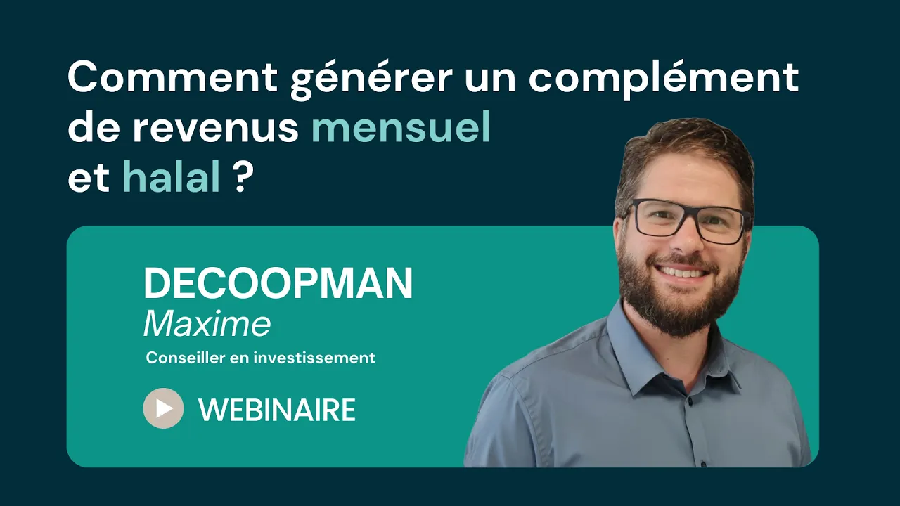 Comment générer un complément de revenus mensuel et Halal ?