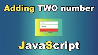 Adding two number in JavaScript