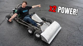Banned F1 Kart Gets BIGGER Engine!