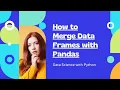 How to merge data frames with Pandas