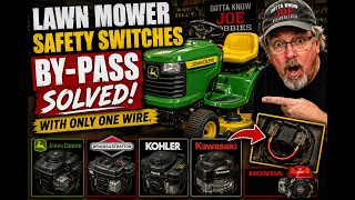 0 Fix John Deere Lawn Mower Seat Switch Bypass Guide For testing Wink WInk