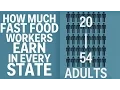 How Much Fast Food Workers Earn In Every State