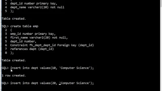 Foreign Key Constraint in Databases On DELETE CASCADE ON DELETE SET NULL