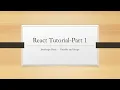 React Tutorial - Part 1 JavaScript Variables Scope Explained var vs let vs const with Examples
