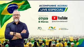 Jornal da Auri Verde Brasil – Alexandre Pittoli - Especial 70 Anos e Av. Paulista – 07/09/2026