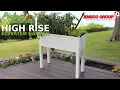 EMSCO Group High-Rise Elevated Garden Bed Planter