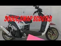 SCOOTER 150CC GY6 ENGINE TO 300CC SWAP CUSTOM