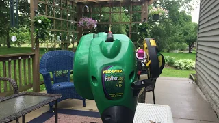How to Replace Carburetor Tune-up Weed Eater FeatherLite Plus FL 26-HIT Subscibe it this Helps Plz