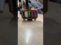 Retro tv phone stand