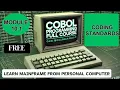 Module 10 1 COBOL Coding Standards COBOL Programming Full Course