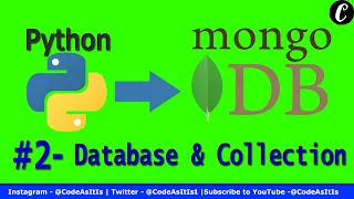 Python MongoDb Tutorial - Creating Database Collection Document in MongoDb Atlas using PyMongo