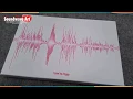 Soundwave Art from design to hanging on your wall