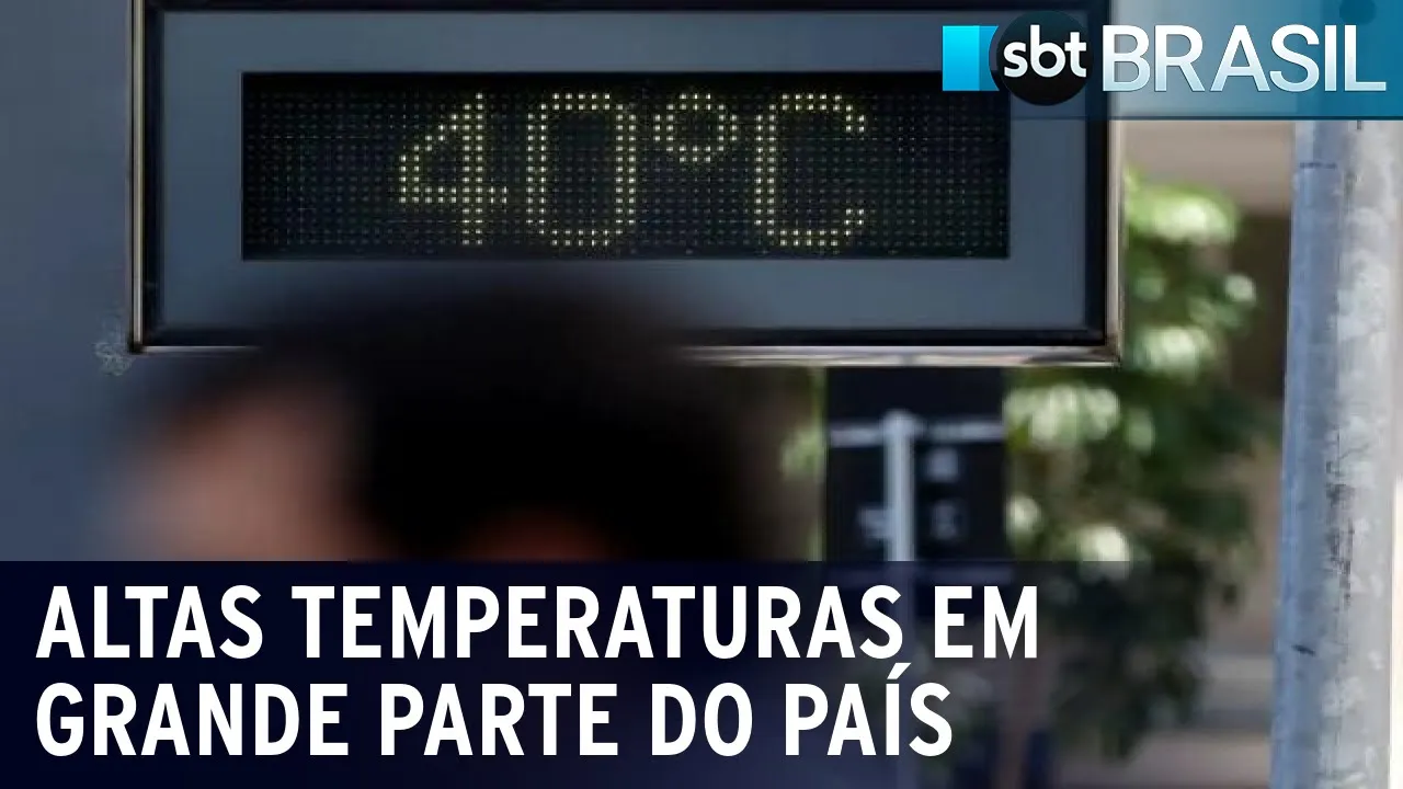 O mês de novembro está entre os mais quentes da história | SBT Brasil (13/11/23)