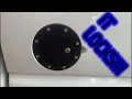 Installing a locking gas cap cover