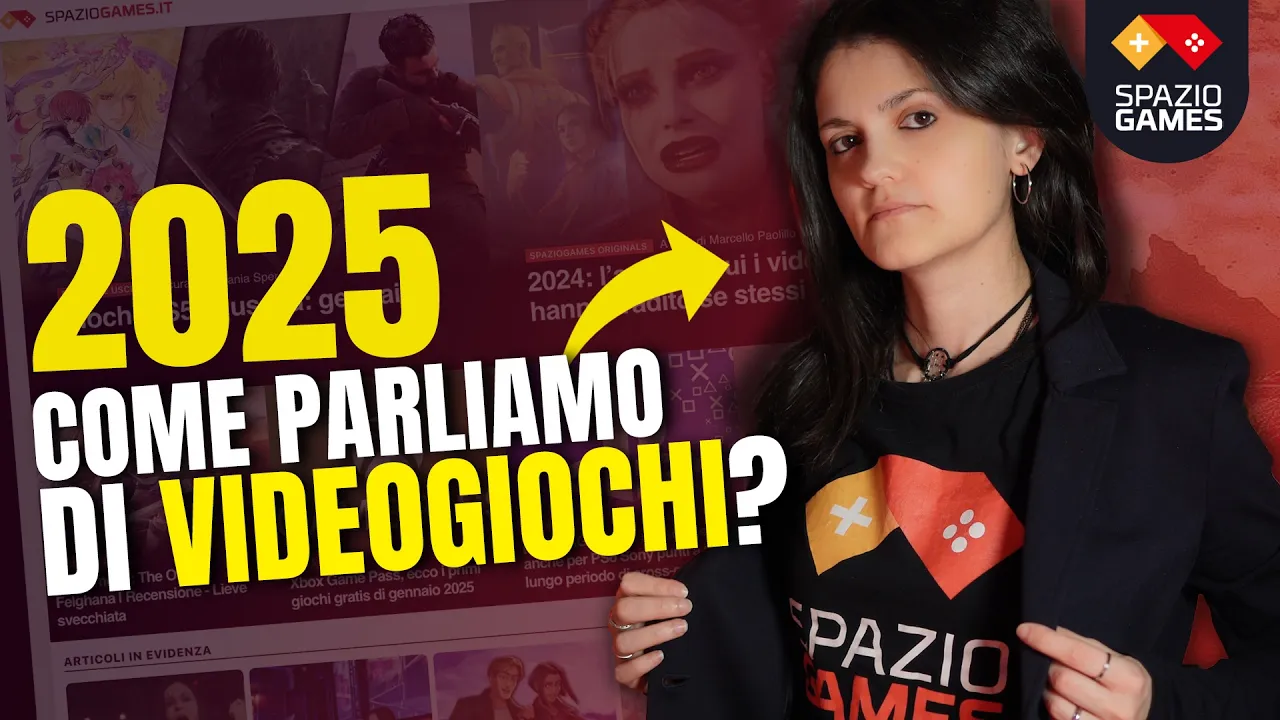 Anteprima di SPAZIOGAMES cambia tutto: le novità del canale per il 2025 🎮