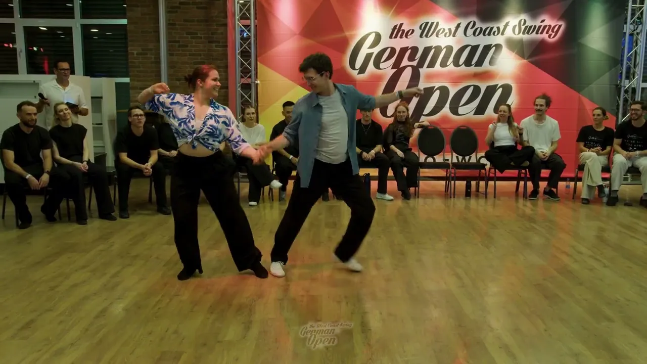 Raphael Krauthann & Stefanie Tschom - 2nd place Strictly Open Finals - German Open 2025