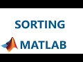 Matlab Sorting