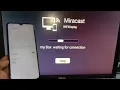 MIRACAST How To Connect Phone With Smart TV Monitor or Android TV Box