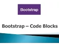 Bootstrap 3 Tutorials - Code Blocks