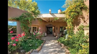 Tour the former Carol Burnett Estate in Santa Fe 120 Circle Drive