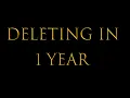 This Will Be Deleted After 1 Year