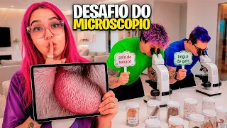 TESTAMOS O DESAFIO DO MICROSCOPIO *descubra o objeto
